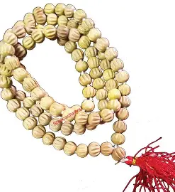 White Chandan Mala